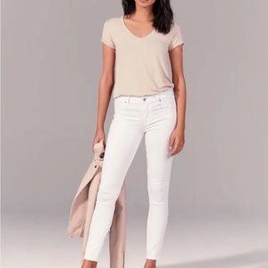 Abercrombie & Fitch Mid-Rise Super Skinny Jeans Size 31 Short Length
